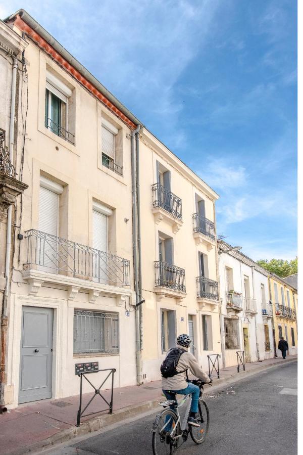 Suite Oisivete Avec Terrasse Vue Sur Patio Et Clim Montpellier Exterior photo